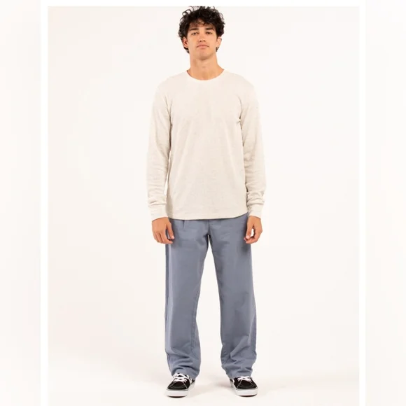 RSQ | Tilly's | Men's Baggy Chino Pants | Dusty Blue | 30x30 | NWT - Picture 3 of 12